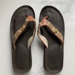 Michael Kors flip flops